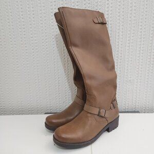 Target Mossimo Light Brown Heels Boots Women's Size 9.5 NEW